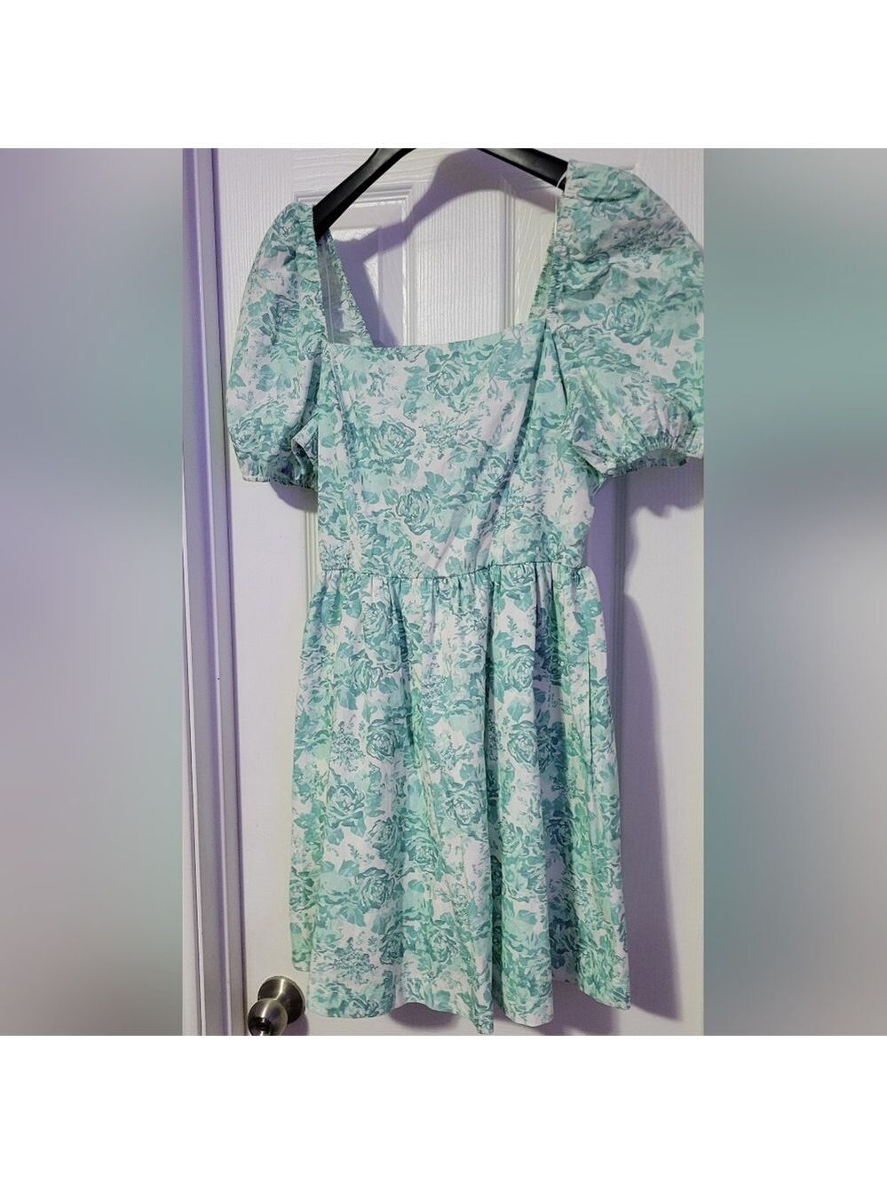 Shabby Chic | Light Green Floral Dress